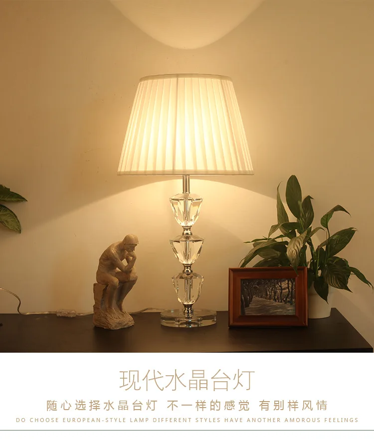 TUDA 36X64cm Free Shipping LED Table Lamps European Style TableLamp Luxury K9 crystal Table Lamp For living room Bedroom Study
TUDA 36X64cm Free Shipping LED Table Lamps European Style TableLamp Luxury K9 crystal Table Lamp For living room Bedroom Study