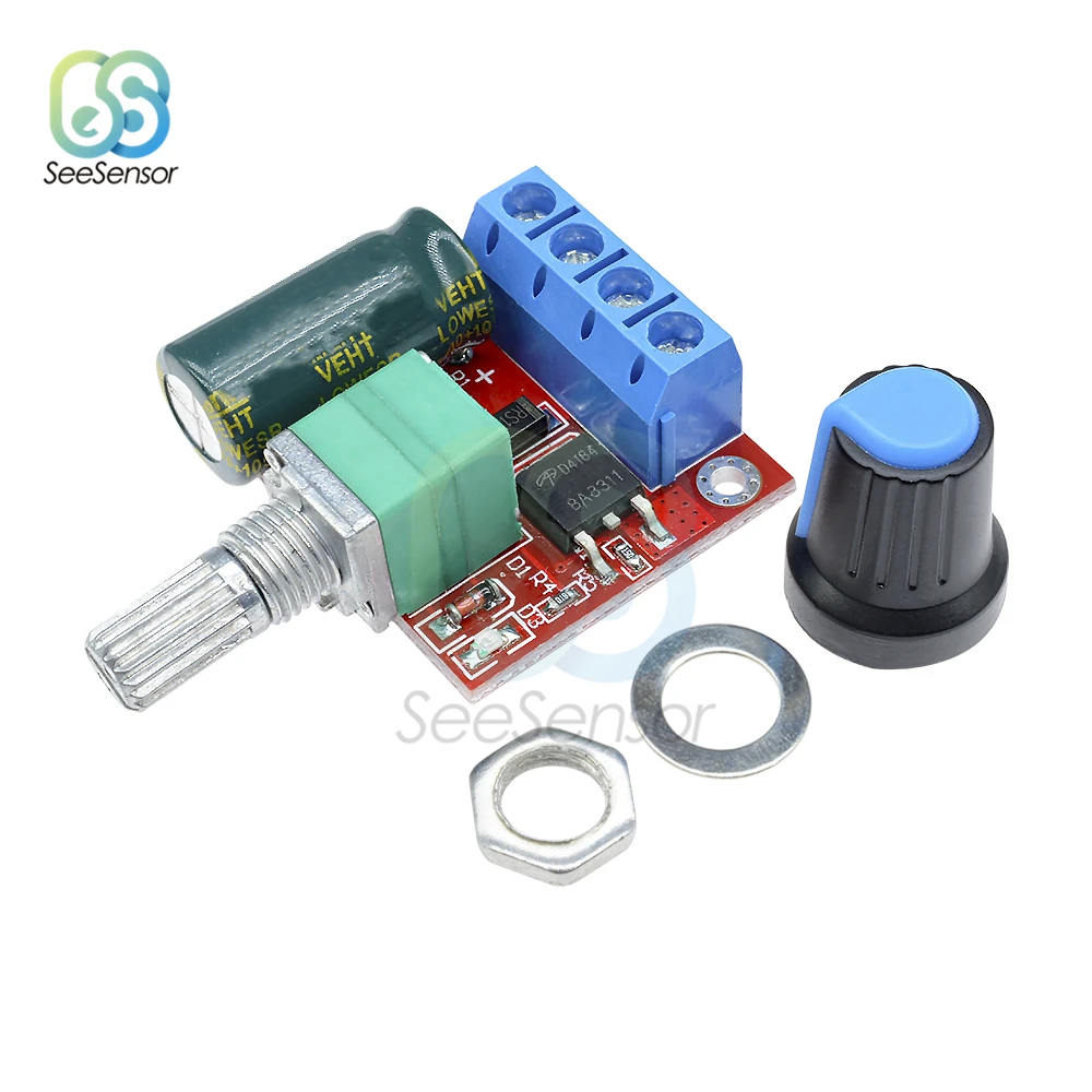 5A 90W PWM 12V DC Motor Speed Controller Module DC-DC 4.5V-35V Adjustable Speed Regulator Control Governor Switch 24V
5A 90W PWM 12V DC Motor Speed Controller Module DC-DC 4.5V-35V Adjustable Speed Regulator Control Governor Switch 24V
