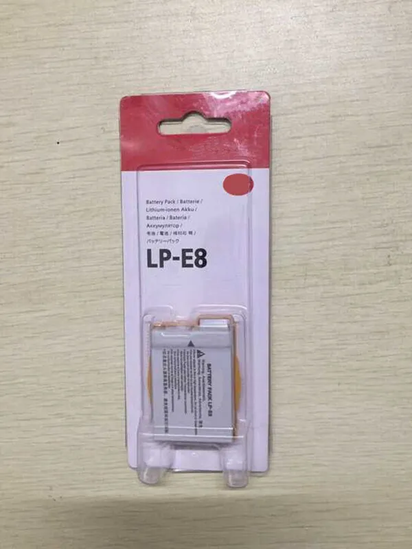 2 шт. LP-E8 батарея LP E8 LPE8 цифровая камера для Canon EOS 550D 600D 650D 700D Kiss X4 X5 X6i X7i Rebel T2i T3i T4i T5i |