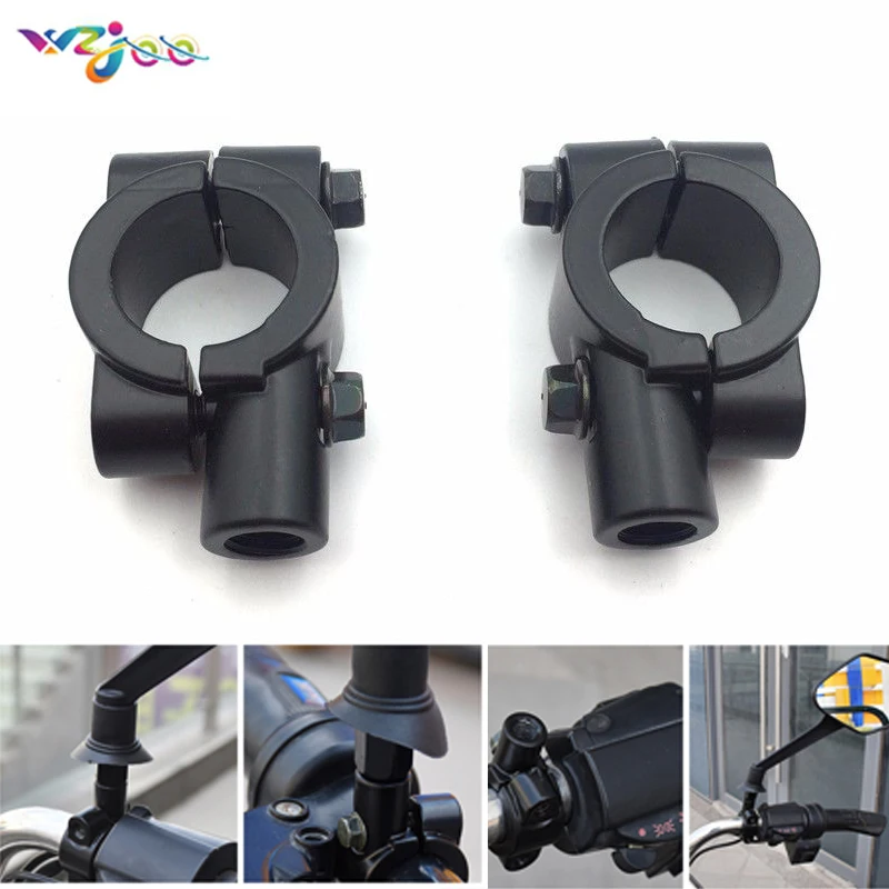 2pcs 10mm/8mm Moto 7/8" 22mm HandleBar Mirror Mount Holder Rear View Mirrors Adapter Bracket ATV Scooter Vehicles Handle Thread
2pcs 10mm/8mm Moto 7/8" 22mm HandleBar Mirror Mount Holder Rear View Mirrors Adapter Bracket ATV Scooter Vehicles Handle Thread