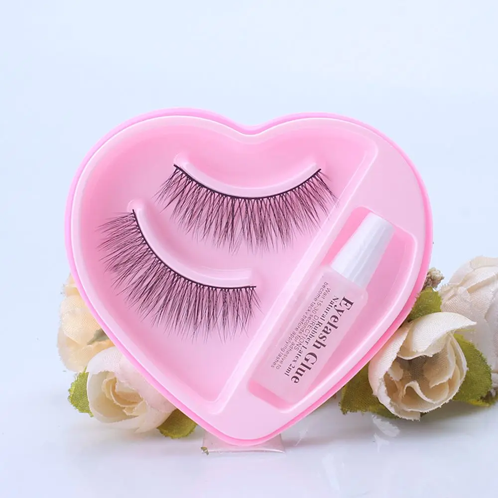 1 Pair Classic Thick Long Soft False Eyelashes Handmade Black False Eyelashes Eye Lashes Extension Makeup Tools with Glue
1 Pair Classic Thick Long Soft False Eyelashes Handmade Black False Eyelashes Eye Lashes Extension Makeup Tools with Glue