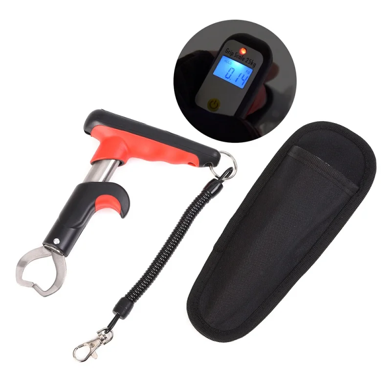 25kg/55lb Scale Digital Fishing Grip Stainless Steel Fish Lip Gripper Grabber ABS Electronic Portable Weighing for 2019 7
25kg/55lb Scale Digital Fishing Grip Stainless Steel Fish Lip Gripper Grabber ABS Electronic Portable Weighing for 2019 7