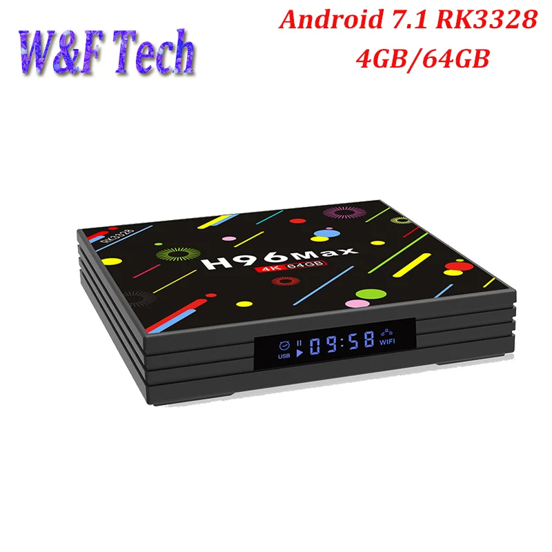 5PCS H96 MAX Smart Android 7.1 TV Box RK3328 4K HDR10 4GB 64GB Dual-Band Wifi LAN Bluetooth 4.0 HD Media Player Set Top Box
5PCS H96 MAX Smart Android 7.1 TV Box RK3328 4K HDR10 4GB 64GB Dual-Band Wifi LAN Bluetooth 4.0 HD Media Player Set Top Box