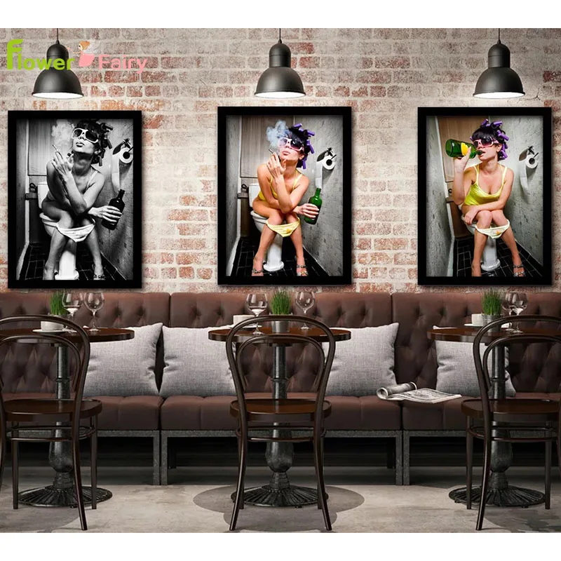 Bar Nordic Toilet Poster Canvas Painting Bathroom Picture Posters Prints Wall Art Pictures For Living Room Home Decor Unframed
Bar Nordic Toilet Poster Canvas Painting Bathroom Picture Posters Prints Wall Art Pictures For Living Room Home Decor Unframed