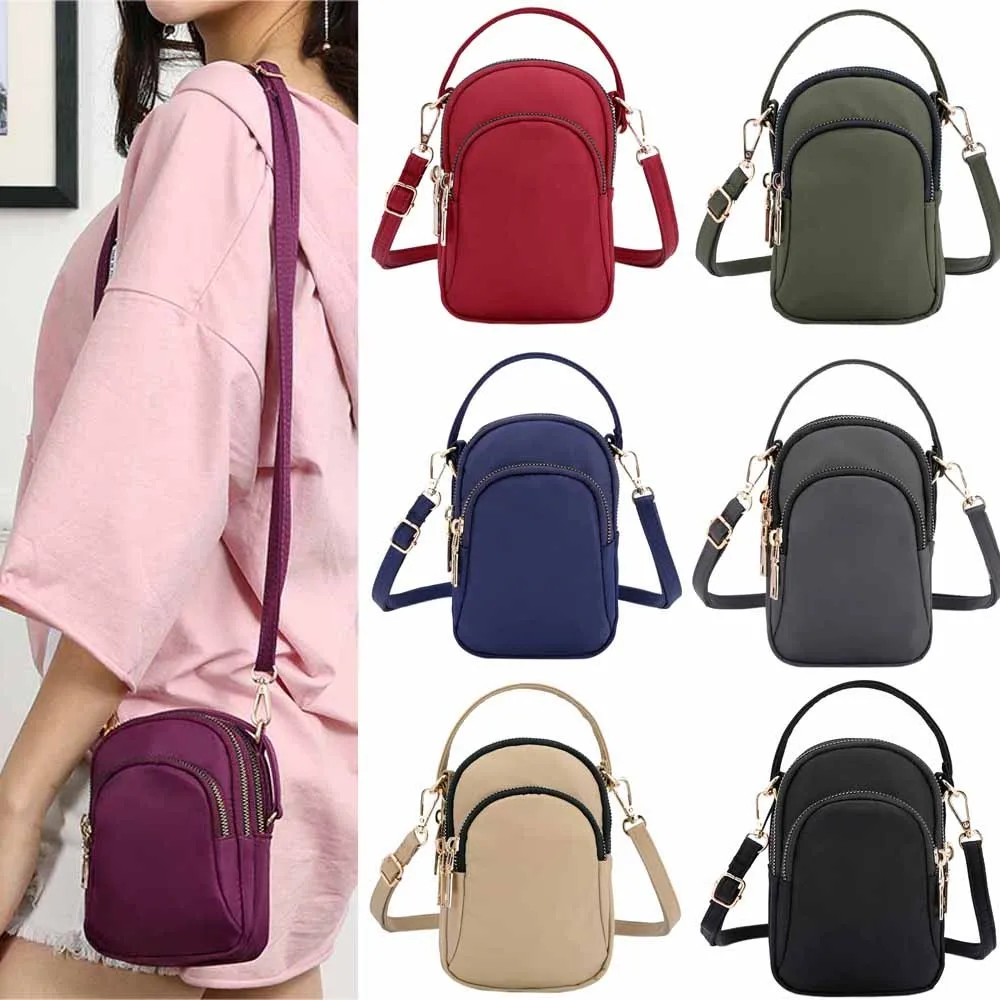 High Quality Women's Shoulder Messenger Bag Lightweight Nylon Bag Mobile Phone Headset Bag Bolsos Mujer #WB30
High Quality Women's Shoulder Messenger Bag Lightweight Nylon Bag Mobile Phone Headset Bag Bolsos Mujer #WB30