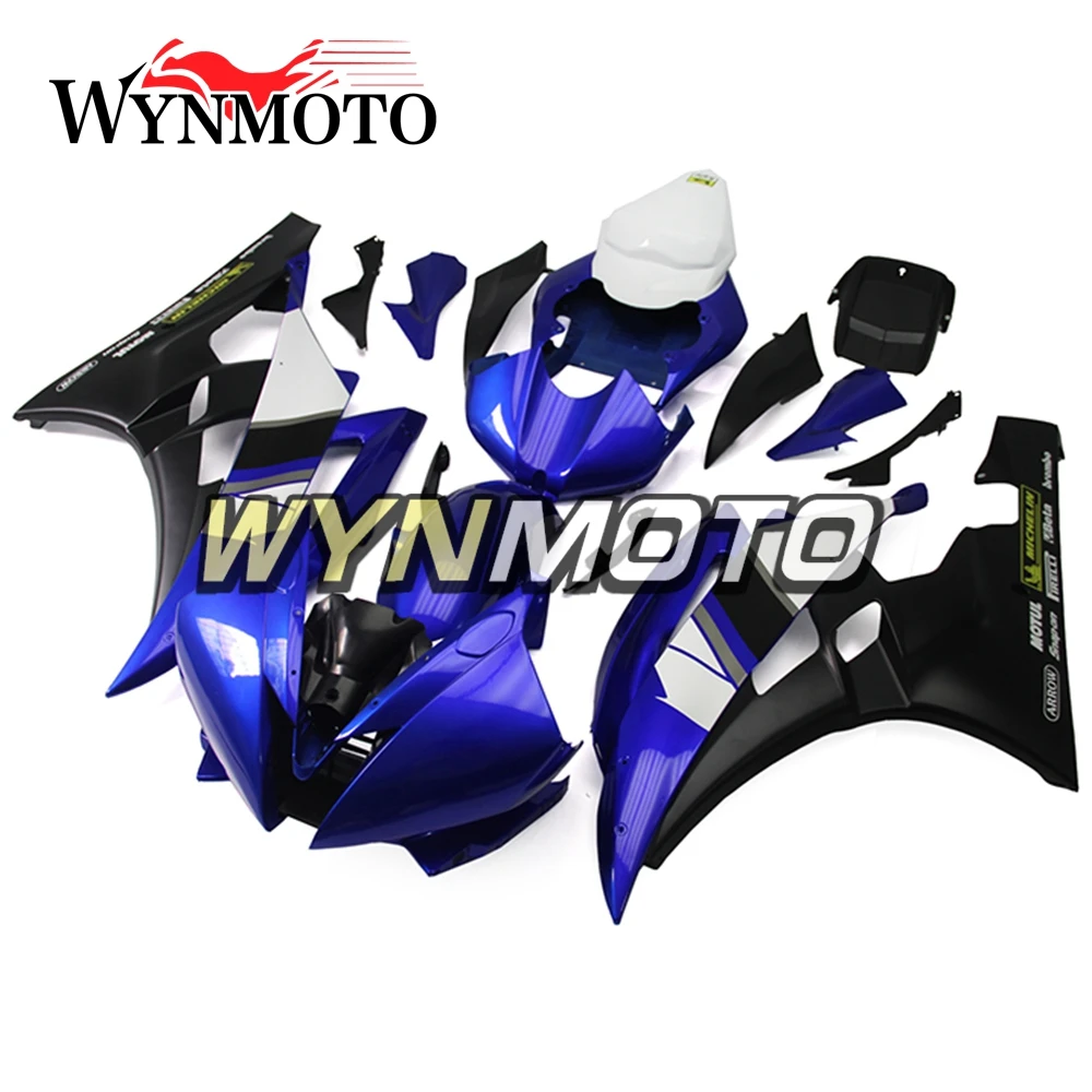 Complete Fairings Kit For Yamaha R6 2006-2007 06 07 Year Injection ABS Plastics Bodywork Motorcycle Black Blue White Cowling New
Complete Fairings Kit For Yamaha R6 2006-2007 06 07 Year Injection ABS Plastics Bodywork Motorcycle Black Blue White Cowling New
