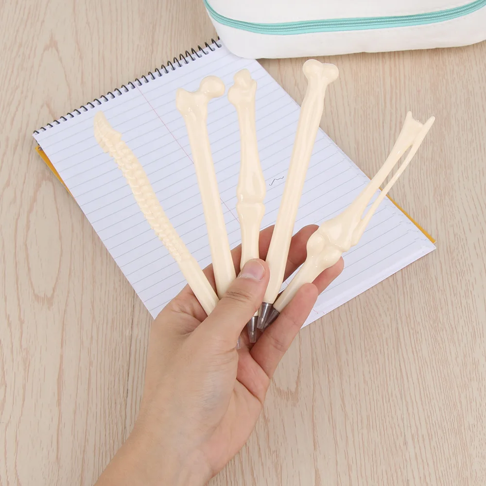 5Pc/Set Black Ink 0.7 Refill Ball Point Pen Hunmen Bone Shape Doctor Student Office Supplies
5Pc/Set Black Ink 0.7 Refill Ball Point Pen Hunmen Bone Shape Doctor Student Office Supplies