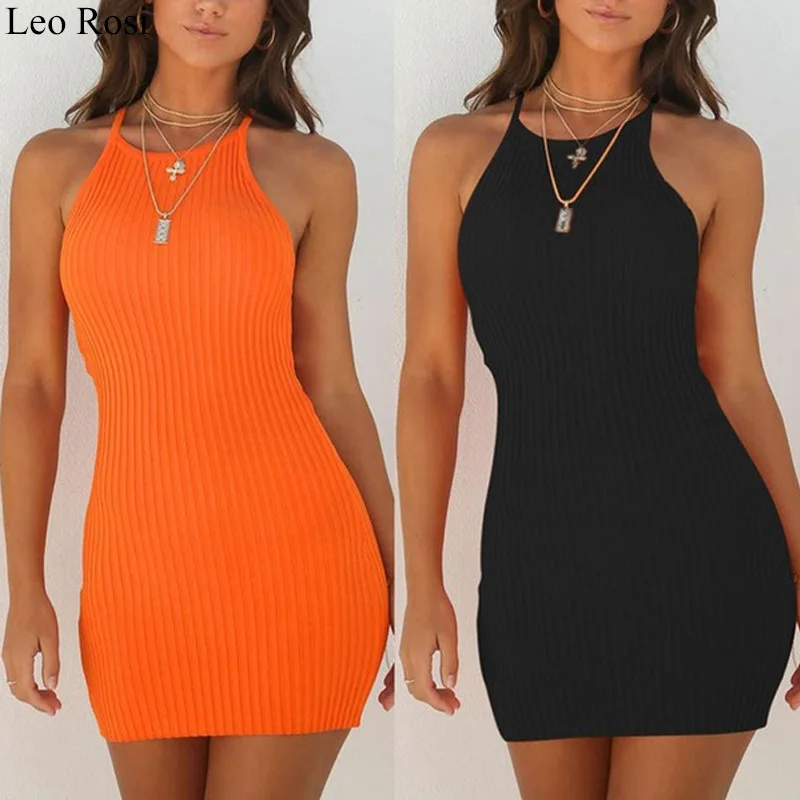 Leo Rosi New Women's Ladies Dresses Sexy Summer Sleeveless Tank Slim Mini Short Knitted Bodycon SunDress Orange Black DT87
Leo Rosi New Women's Ladies Dresses Sexy Summer Sleeveless Tank Slim Mini Short Knitted Bodycon SunDress Orange Black DT87