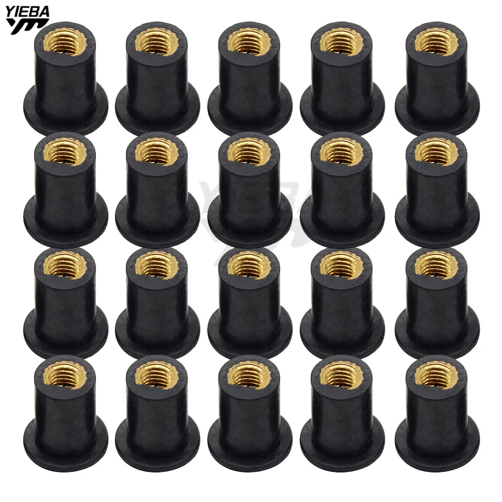 M5 5MM Motorcycle Windscreen Well nut Rubber Fastener Well Nuts FOR KAWASAKI Z750R ZX10R Z900RS 990 SMR/SMT RC125/125
M5 5MM Motorcycle Windscreen Well nut Rubber Fastener Well Nuts FOR KAWASAKI Z750R ZX10R Z900RS 990 SMR/SMT RC125/125