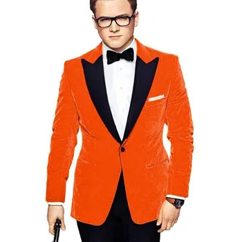 New Arrivals Velvet Mens Suits Groom Tuxedos Groomsmen Wedding Party Dinner Suits (Jacket+Pants+Bow Tie) W:96
New Arrivals Velvet Mens Suits Groom Tuxedos Groomsmen Wedding Party Dinner Suits (Jacket+Pants+Bow Tie) W:96