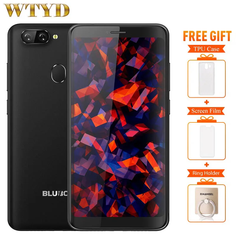 BLUBOO D6 Pro 4G Mobile Phone Android 8.1 2GB RAM 16GB ROM Quad Core Face unlock Smartphone Dual Back Cameras 5.5" Cell Phone
BLUBOO D6 Pro 4G Mobile Phone Android 8.1 2GB RAM 16GB ROM Quad Core Face unlock Smartphone Dual Back Cameras 5.5" Cell Phone