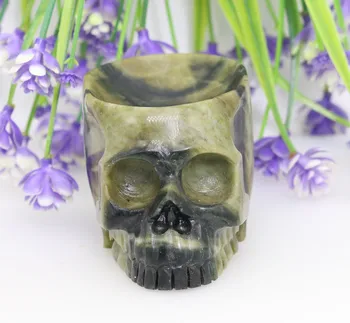 3.11"WINE GLASS - DU SHAN JADE Handmade Carved Crystal Skull Crystal Realistic Crystal Healing Furnishing Articles Figurine TC90
3.11"WINE GLASS - DU SHAN JADE Handmade Carved Crystal Skull Crystal Realistic Crystal Healing Furnishing Articles Figurine TC90