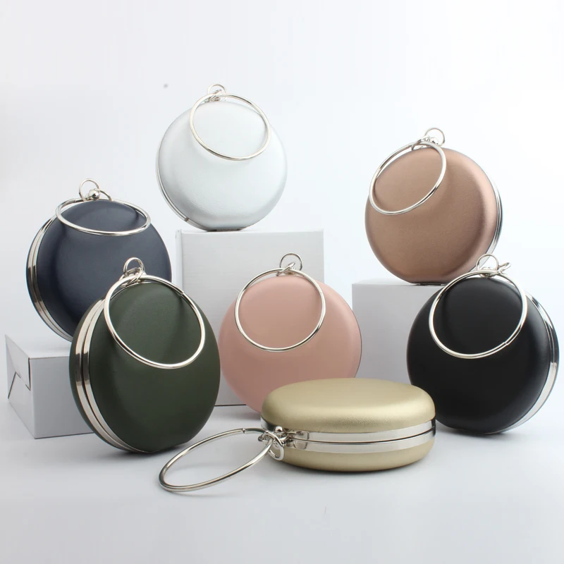 Autumn & Winter New Arrival Round Mini Handbag Wristlet Clutch Evening Bag Chain Cross Body Party Bag PU Leather Messenger Bag
Autumn & Winter New Arrival Round Mini Handbag Wristlet Clutch Evening Bag Chain Cross Body Party Bag PU Leather Messenger Bag