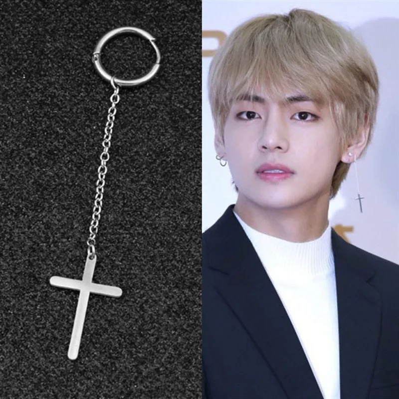 popular KPOP mall Hanging Cross Earrings for Women Simple Ear Piercing Huggie Korean Earrings Bohemia Bijoux Brincos
popular KPOP mall Hanging Cross Earrings for Women Simple Ear Piercing Huggie Korean Earrings Bohemia Bijoux Brincos