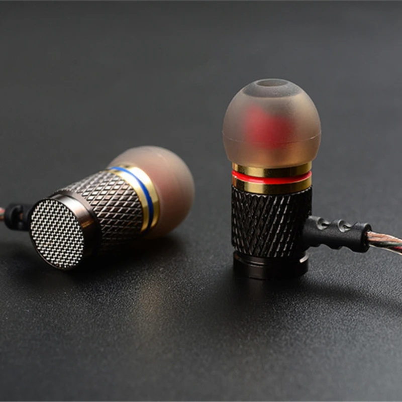 Наушники KZ EDR1 с позолоченным корпусом гарнитура микрофоном 3 5 мм Hi-Fi