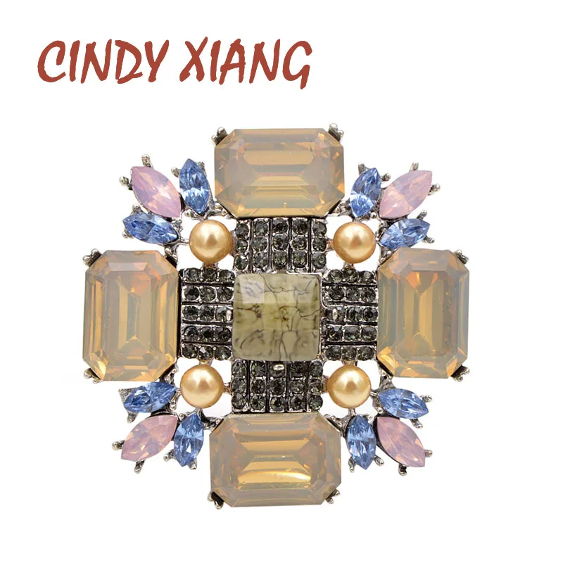 CINDY XIANG Silver Plated Resin Cross Pin Baroque Large Fashion Brooches for Women Wedding Coat Accessories 2 Colors Available
CINDY XIANG Silver Plated Resin Cross Pin Baroque Large Fashion Brooches for Women Wedding Coat Accessories 2 Colors Available