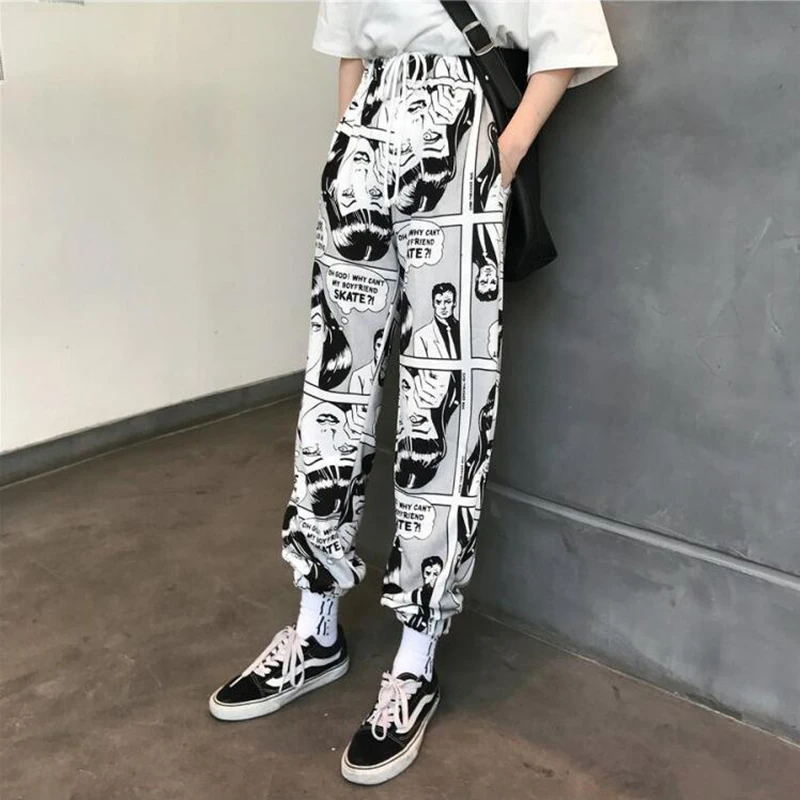 Autumn Women High Waist Loose Pants Harajuku BF Women Pants College Student Hip Hop Women's Trousers
Autumn Women High Waist Loose Pants Harajuku BF Women Pants College Student Hip Hop Women's Trousers