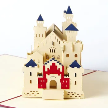 Vintage 3D Pop up Handmake Cards Paper Birthday Card Thanks Card Swan Castle Model
Vintage 3D Pop up Handmake Cards Paper Birthday Card Thanks Card Swan Castle Model