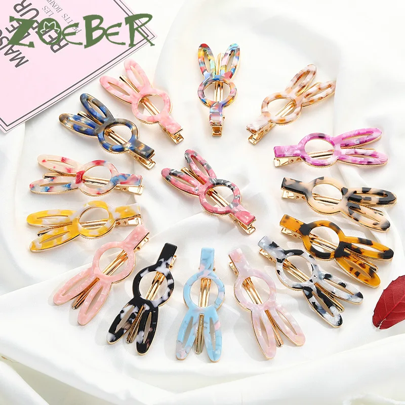 Ear Acrylic Hollow Rectangle Hair Clips Tin Foil Sequins Hairpins Barrettes Acetate Headband Rabbit Ear Hair Accessories Women
Ear Acrylic Hollow Rectangle Hair Clips Tin Foil Sequins Hairpins Barrettes Acetate Headband Rabbit Ear Hair Accessories Women