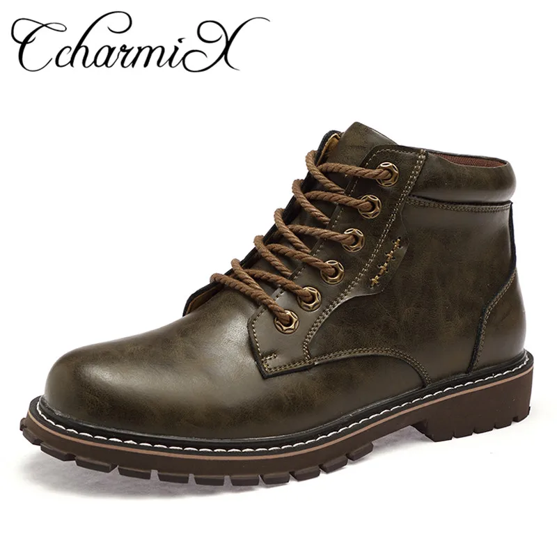 CcharmiX Men Warm Winter Western Boots With Fur Shoes Leather Ankle Boots Men Autumn Waterproof Working Boots Casual Mens Shoes
CcharmiX Men Warm Winter Western Boots With Fur Shoes Leather Ankle Boots Men Autumn Waterproof Working Boots Casual Mens Shoes