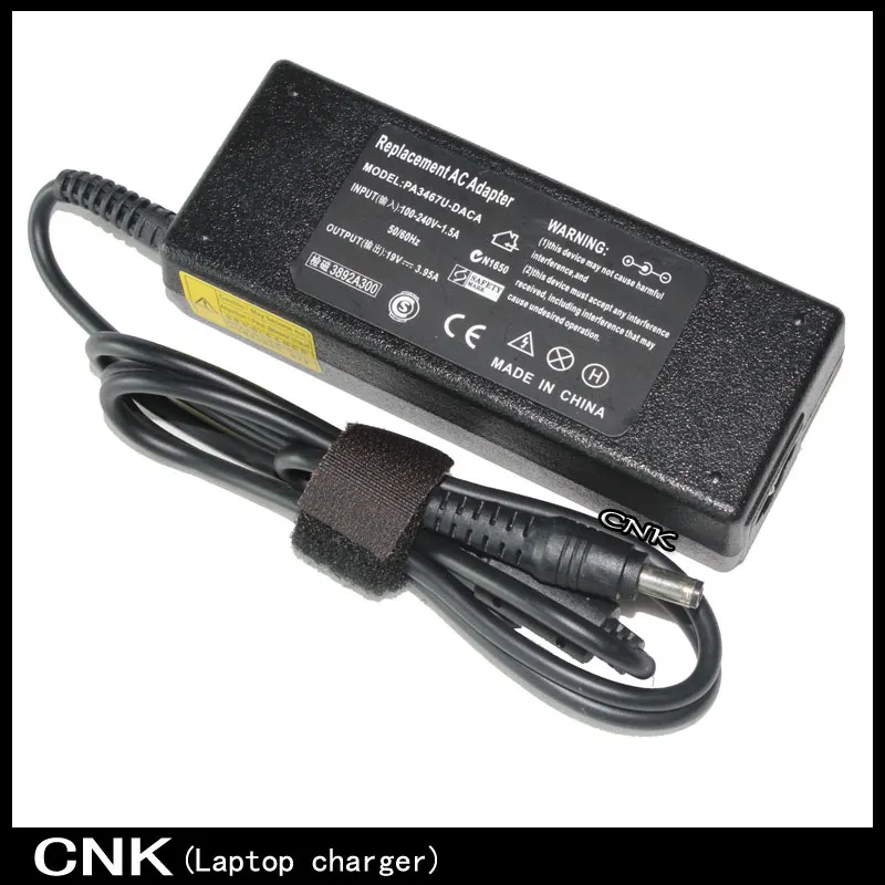 Replacement 19V 3.95A 75W 5.5*2.5mm AC Adapter Charger For Toshiba Satellite L100 L300 L350 L450 L450D L500 L500D L505 L550 L555
Replacement 19V 3.95A 75W 5.5*2.5mm AC Adapter Charger For Toshiba Satellite L100 L300 L350 L450 L450D L500 L500D L505 L550 L555