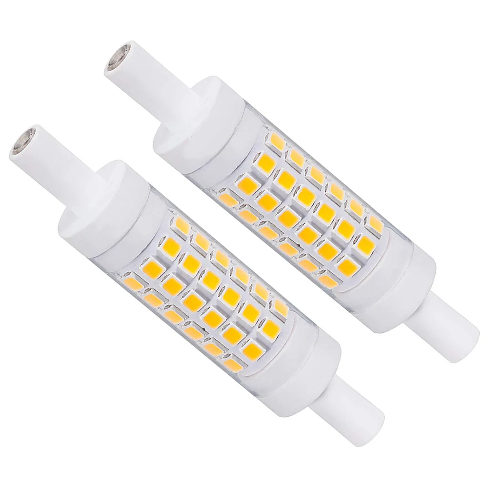 LED Bulb 6W 10W R7S Dimmable Lamp 450 Lumens 1000 Lumens 360 Degrees Equivalent Halogen Lamp Projector Bulb
LED Bulb 6W 10W R7S Dimmable Lamp 450 Lumens 1000 Lumens 360 Degrees Equivalent Halogen Lamp Projector Bulb