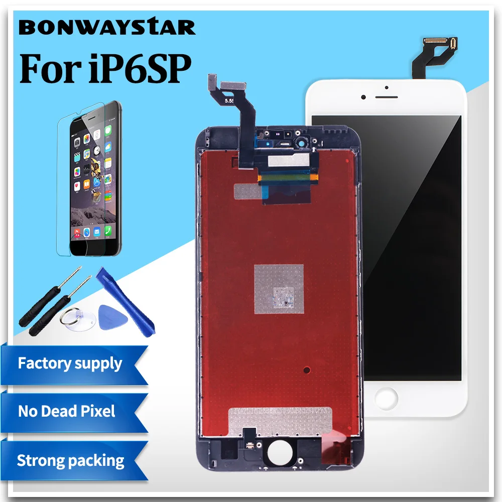 AAA+++ For iPhone 6 6S Plus LCD With 3D Force Touch Screen Digitizer Assembly For iPhone 5S Display No Dead Pixel
AAA+++ For iPhone 6 6S Plus LCD With 3D Force Touch Screen Digitizer Assembly For iPhone 5S Display No Dead Pixel