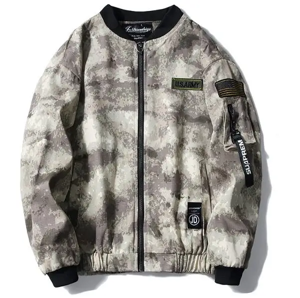 Spring Autumn Camouflage jacket men thin jacket long sleeve coat fashion
Spring Autumn Camouflage jacket men thin jacket long sleeve coat fashion