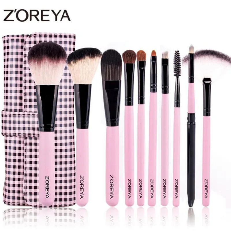 ZOREYA Brand 10Pcs Makeup Brush Set Professional Powder Foundation Eyebrow Concealer Eye Shadow Brushes Cosmetics Tools
ZOREYA Brand 10Pcs Makeup Brush Set Professional Powder Foundation Eyebrow Concealer Eye Shadow Brushes Cosmetics Tools