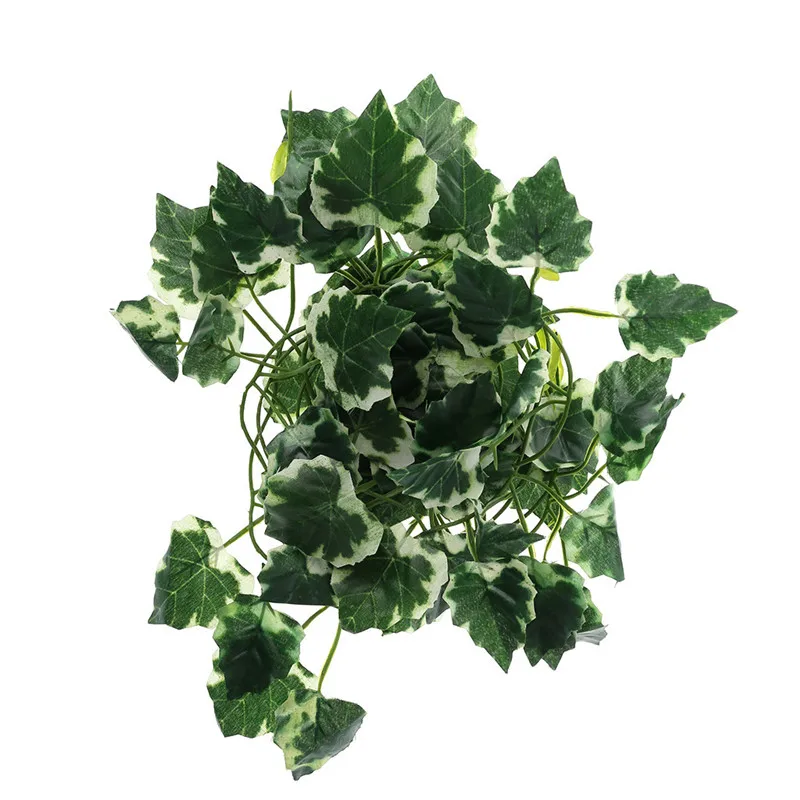 2m Reptile Terrarium Artificial Vine Lizards Box Decoration Lizard Plastic Fake Plants Green Leaves Habitat Decor
2m Reptile Terrarium Artificial Vine Lizards Box Decoration Lizard Plastic Fake Plants Green Leaves Habitat Decor