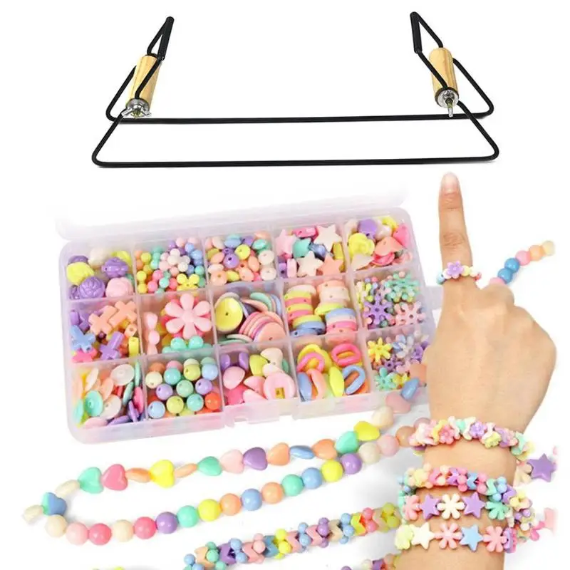 DIY Wood Weaving Beading Loom Kit Bracelet Jewelry Handmade Knitting Tool DIY Handmade Knitting Machine Best Gifts For Kids
DIY Wood Weaving Beading Loom Kit Bracelet Jewelry Handmade Knitting Tool DIY Handmade Knitting Machine Best Gifts For Kids