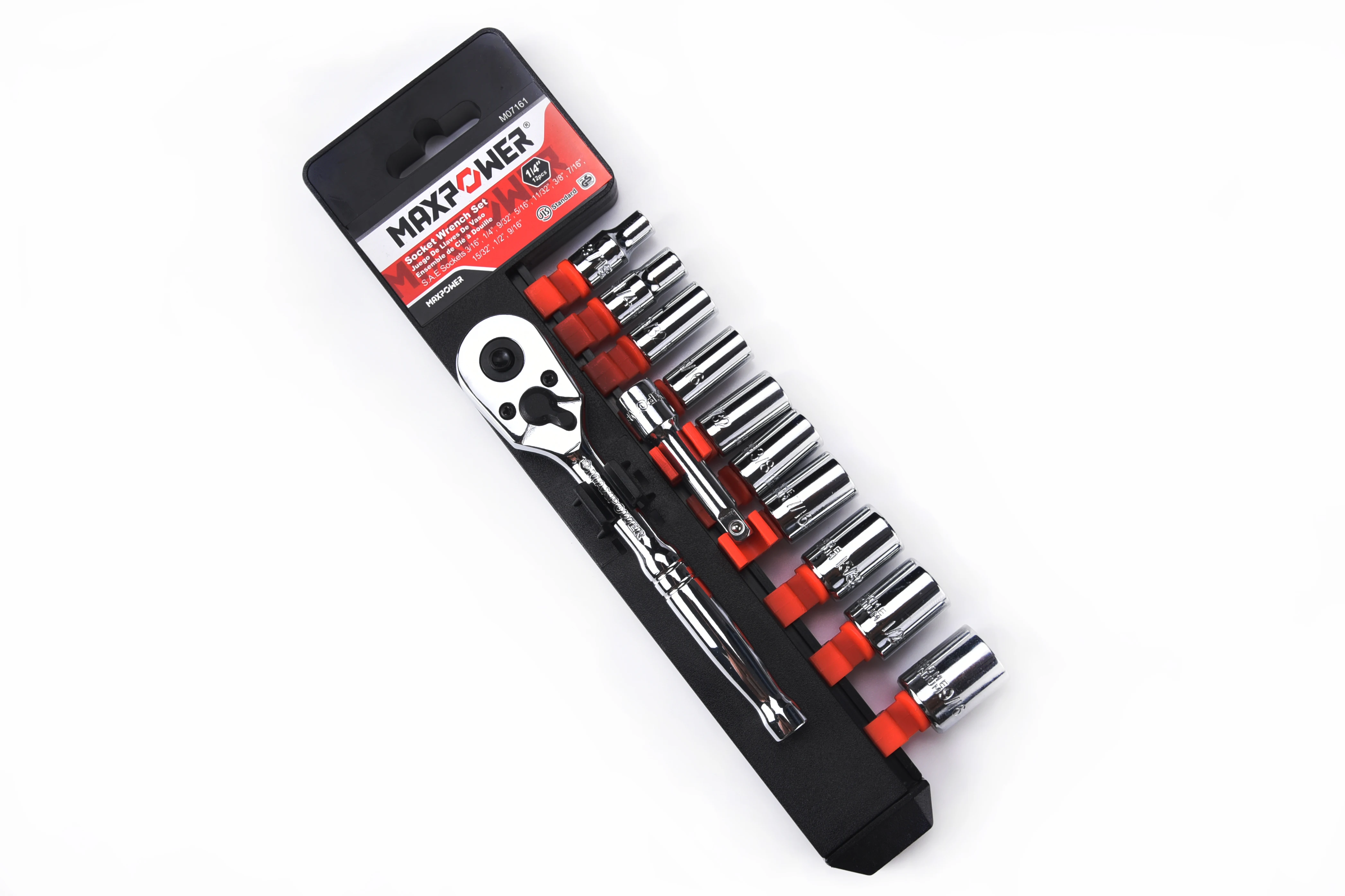 12Pcs 1/4 Inch Socket Wrench Set CR-V Drive Ratchet Wrench Spanner for Bicycle Motorcycle Car Repairing Tool Set Common Sockets
12Pcs 1/4 Inch Socket Wrench Set CR-V Drive Ratchet Wrench Spanner for Bicycle Motorcycle Car Repairing Tool Set Common Sockets