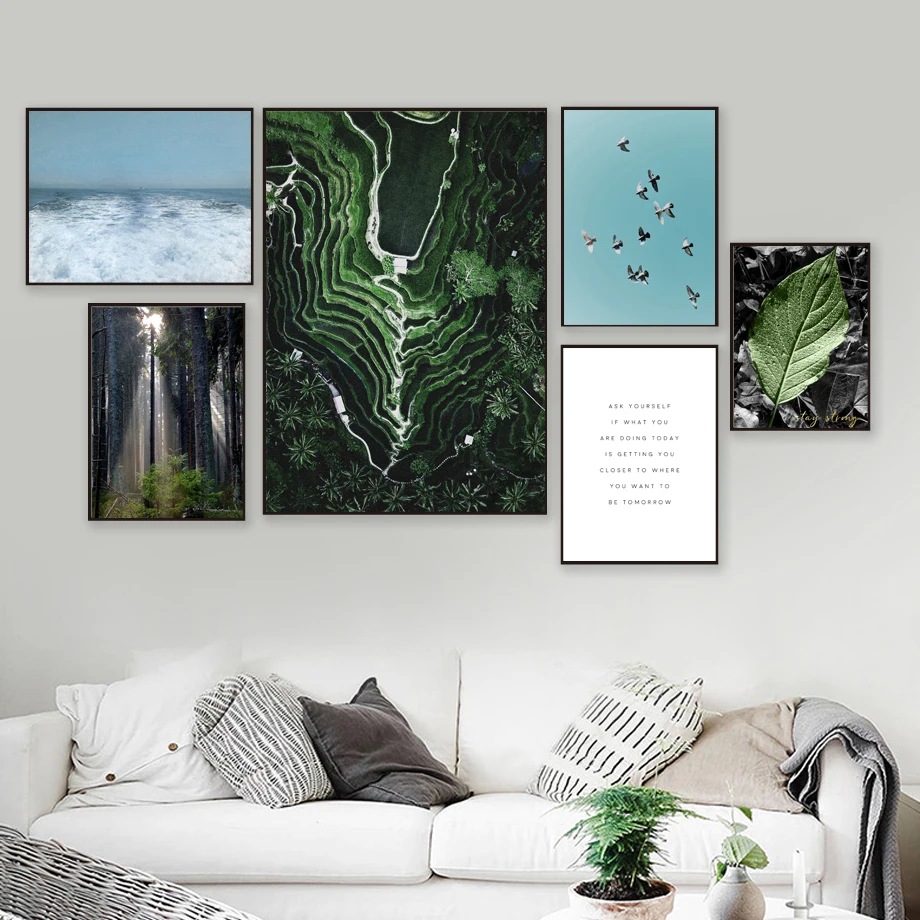Wave Leaf Forest Bird Terrace Field Quote Wall Art Canvas Painting Nordic Posters And Prints Wall Pictures For Living Room Decor
Wave Leaf Forest Bird Terrace Field Quote Wall Art Canvas Painting Nordic Posters And Prints Wall Pictures For Living Room Decor