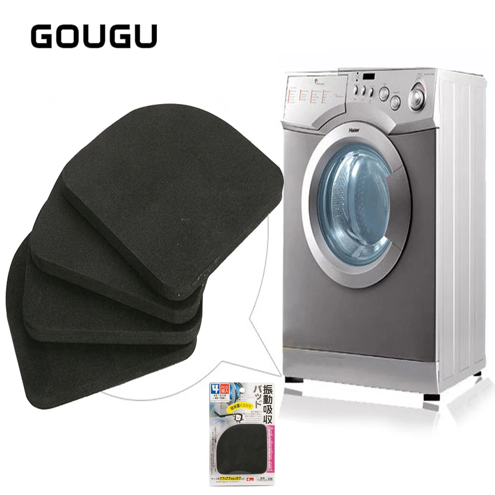4pcs/Lot Washing Machine Shock Pads Non-slip Mats Refrigerator Anti-vibration Pad Quality Bathroom Pad
4pcs/Lot Washing Machine Shock Pads Non-slip Mats Refrigerator Anti-vibration Pad Quality Bathroom Pad
