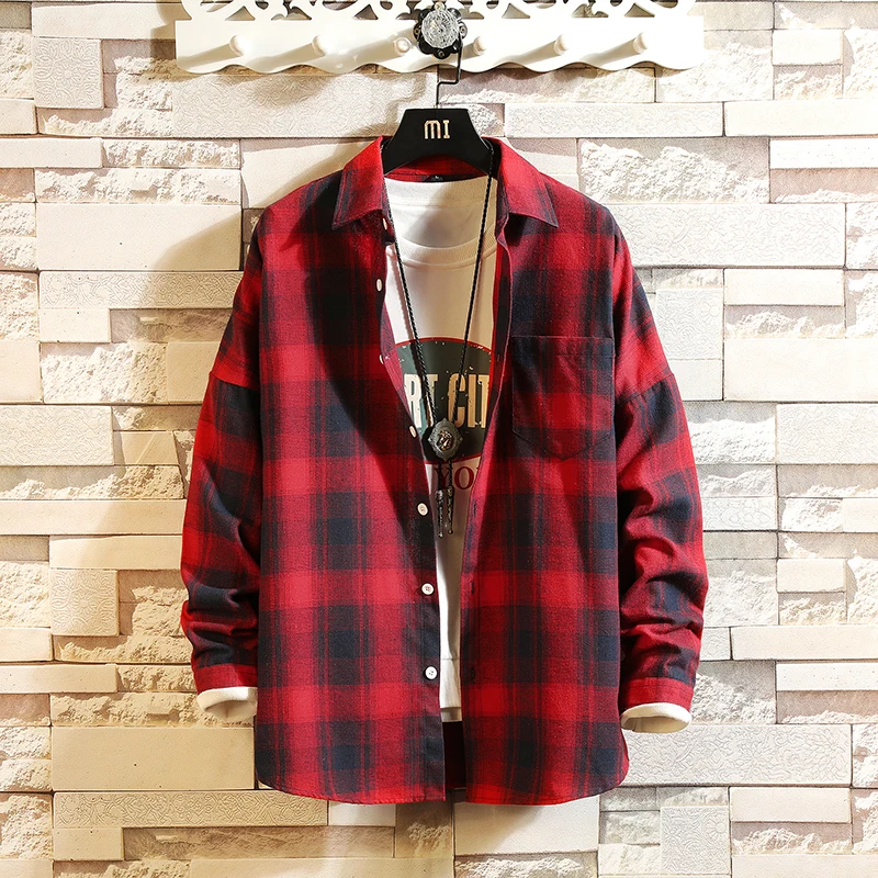New Autumn Fashion Brand Men Clothes Slim Fit Men Long Sleeve Shirt Men Plaid Cotton Casual Men Shirt Social Plus Size M-3XL
New Autumn Fashion Brand Men Clothes Slim Fit Men Long Sleeve Shirt Men Plaid Cotton Casual Men Shirt Social Plus Size M-3XL
