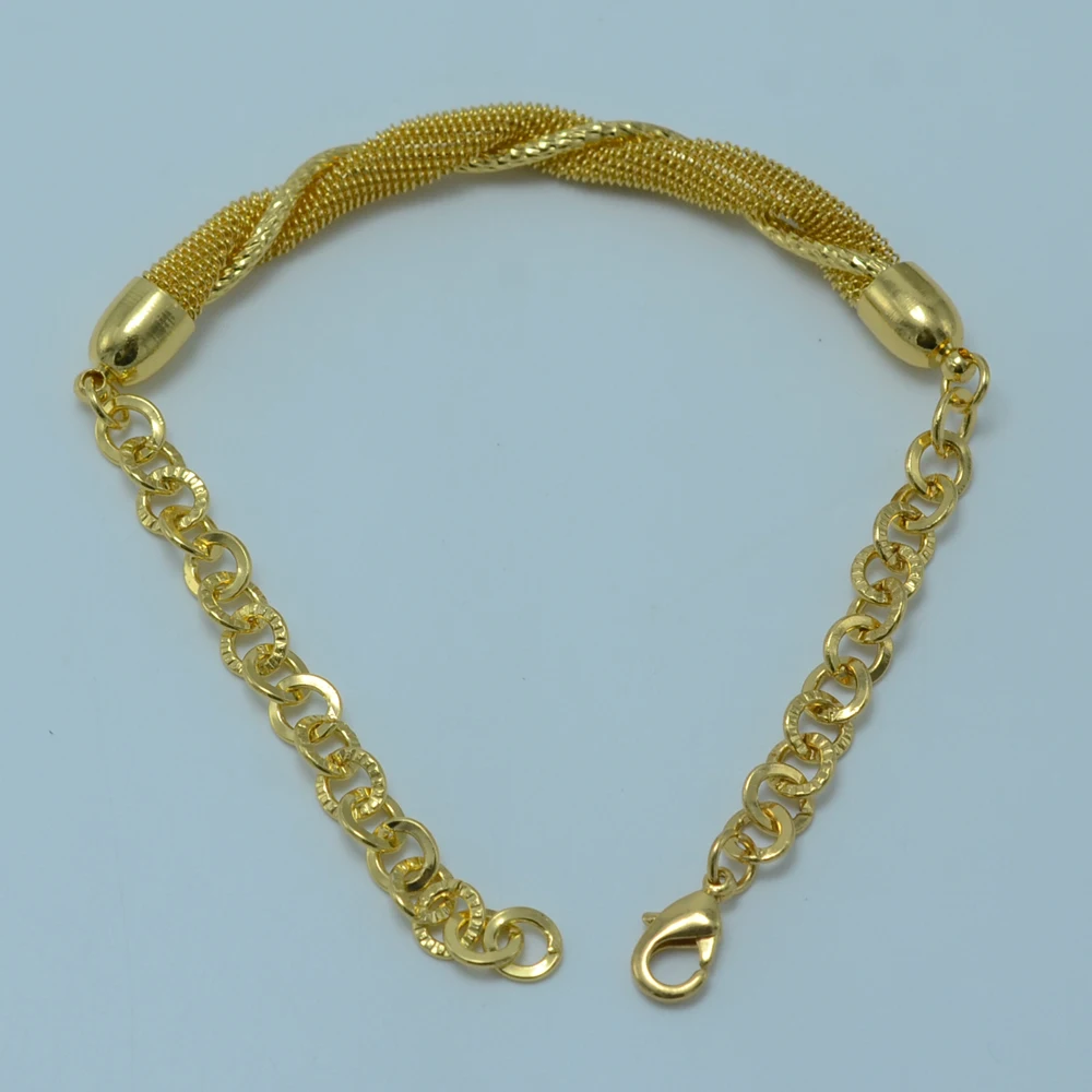 Anniyo 22CM/Women Bangle Gold Color Fashion Bracelets Jewelry,Metal New Trendy Accessory for Womans #003906
Anniyo 22CM/Women Bangle Gold Color Fashion Bracelets Jewelry,Metal New Trendy Accessory for Womans #003906