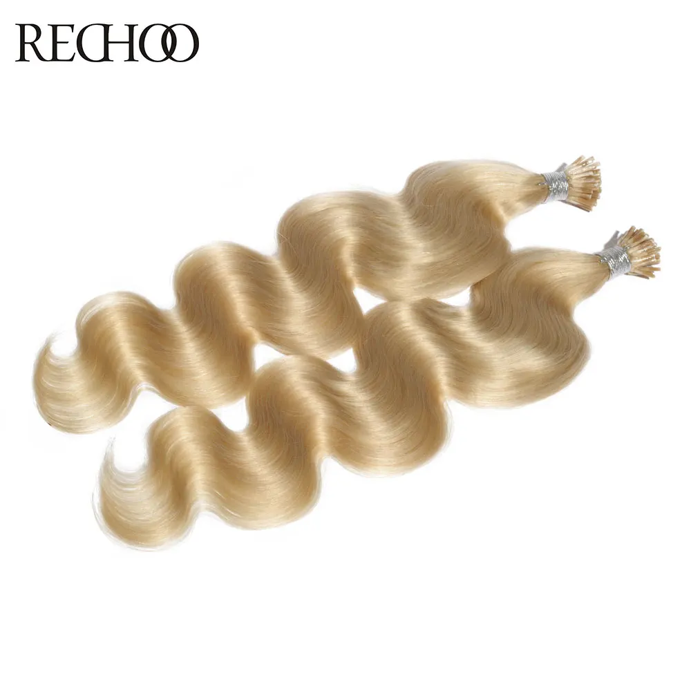 Rechoo 100g/lot 100s Pre-Bonded Fusion I-tip Hair Extensions 18"-24" Remy Keratin Human Body Wave Hair Natural Human Hair
Rechoo 100g/lot 100s Pre-Bonded Fusion I-tip Hair Extensions 18"-24" Remy Keratin Human Body Wave Hair Natural Human Hair