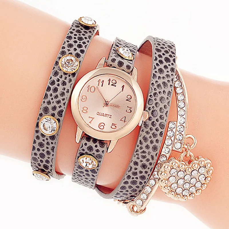 Fashion Girls Love Heart Bracelet Watches Diamond Leather Quartz Watch Women Metal Bracelet Watch Relogio Feminino Reloj Mujer
Fashion Girls Love Heart Bracelet Watches Diamond Leather Quartz Watch Women Metal Bracelet Watch Relogio Feminino Reloj Mujer