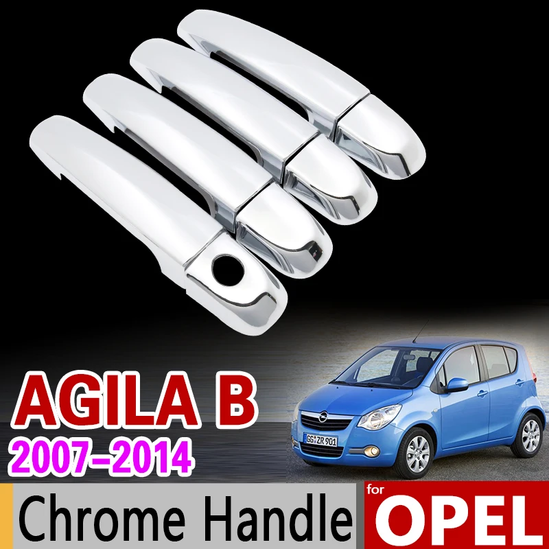 Для Opel Agila B 2007-2014 хромированная дверная ручка, комплект отделки, Vauxhall 2008 2009 2010 2011 2012 2013 Аксессуары для стайлинга автомобиля
Для Opel Agila B 2007-2014 хромированная дверная ручка, комплект отделки, Vauxhall 2008 2009 2010 2011 2012 2013 Аксессуары для стайлинга автомобиля