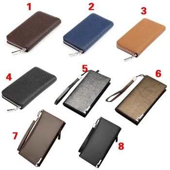 Simple Fashion Men Wallet PU Leather Solid Color Zipper Clutch Money Bag Card Holder Man Long Purse Big Capacity AB@W3
Simple Fashion Men Wallet PU Leather Solid Color Zipper Clutch Money Bag Card Holder Man Long Purse Big Capacity AB@W3