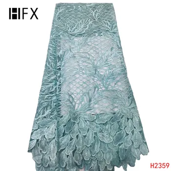 HFX African Lace Fabric 2019 Mint Green Sequin Embroidery Tulle Lace French Guipure Net Lace Fabric for Party Dress X2359
HFX African Lace Fabric 2019 Mint Green Sequin Embroidery Tulle Lace French Guipure Net Lace Fabric for Party Dress X2359