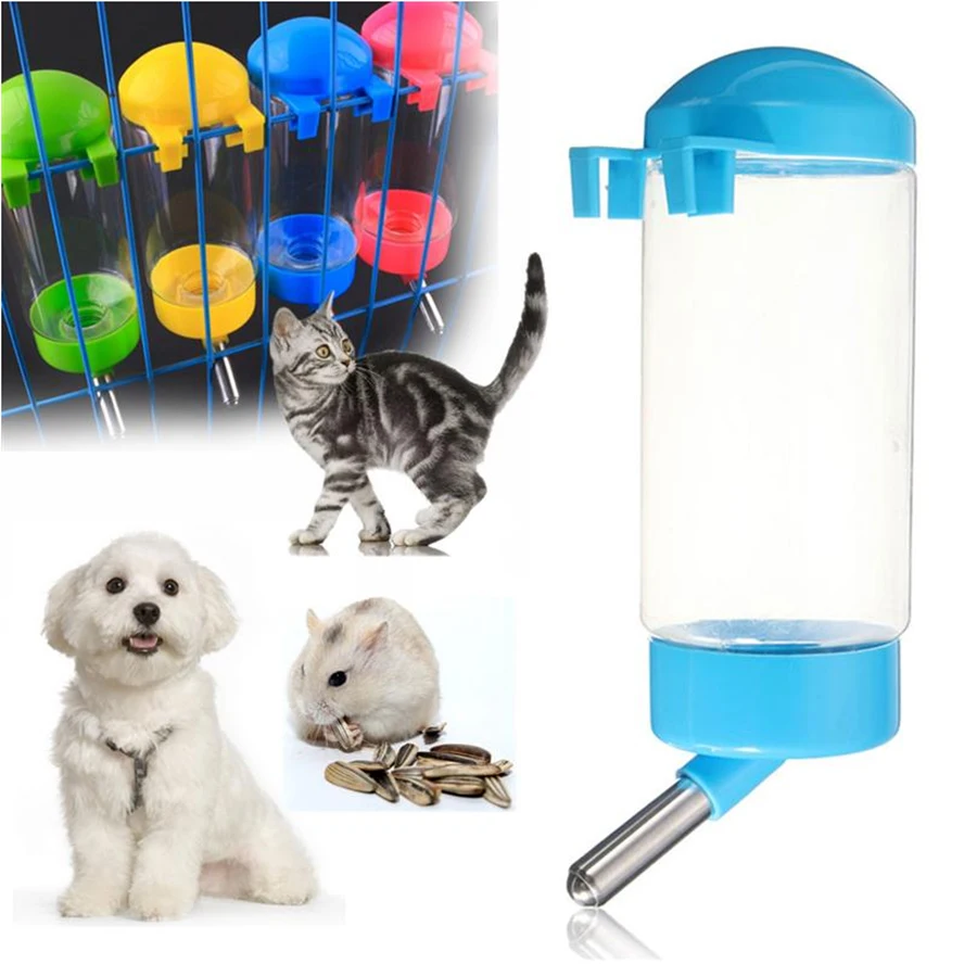 400ML Portable Pet Automatic Drinking Water Fountain Waterer Feeder Bottle For Small Cat Dog Rabbit Hamster Gerbil
400ML Portable Pet Automatic Drinking Water Fountain Waterer Feeder Bottle For Small Cat Dog Rabbit Hamster Gerbil
