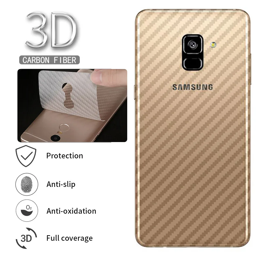 5Pcs Screen Protector 3D Carbon Fiber Back Cover For Samsung Galaxy A3 A5 A7 2017 A6 A8 Plus 2018 A7 A5 Film Not Tempered Glass
5Pcs Screen Protector 3D Carbon Fiber Back Cover For Samsung Galaxy A3 A5 A7 2017 A6 A8 Plus 2018 A7 A5 Film Not Tempered Glass