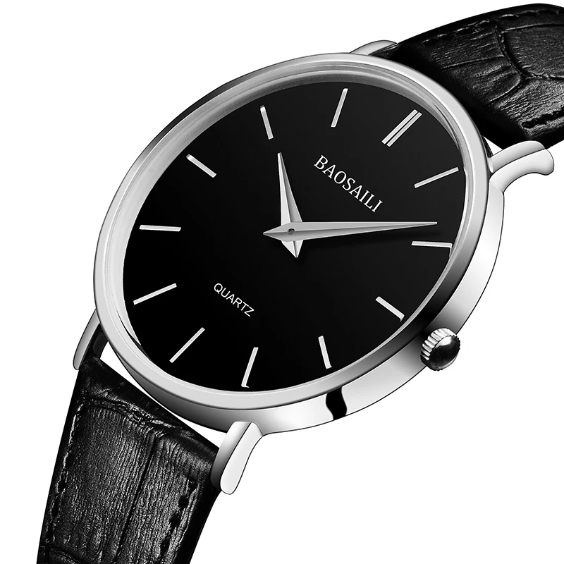 BSL1043 BAOSAILI Brand Thin Dial Japan Movement Water Resistant Life Men Wrist Watch Black Watch
BSL1043 BAOSAILI Brand Thin Dial Japan Movement Water Resistant Life Men Wrist Watch Black Watch