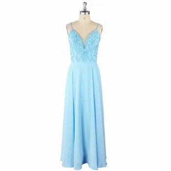 2017 Sexy Blue Natural Waist Beading Spaghetti Straps Sleeveless A-Line Floor-Length Satin Prom Dress
2017 Sexy Blue Natural Waist Beading Spaghetti Straps Sleeveless A-Line Floor-Length Satin Prom Dress