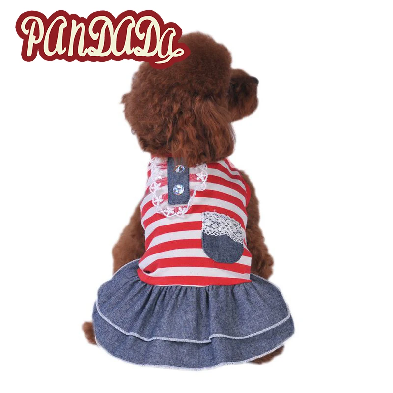 New Style Puppy Tutu Dress for Dogs Striped Lace Dress Pets Costume Party Clothes Small Dogs
New Style Puppy Tutu Dress for Dogs Striped Lace Dress Pets Costume Party Clothes Small Dogs