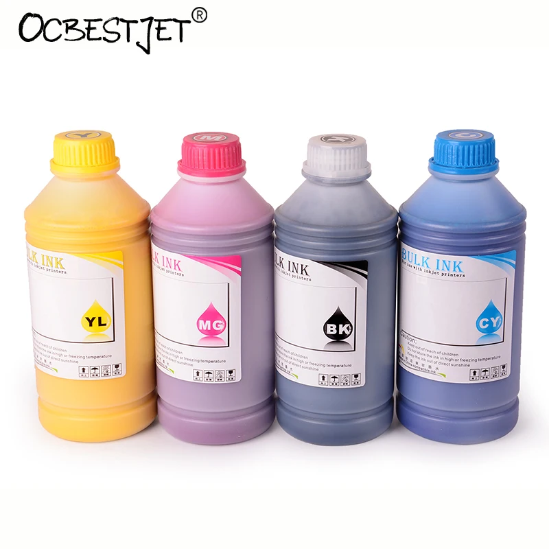1000ML 4 Bottles Digital Textile Ink For Epson R1800 R1900 R2000 R3000 1390 1400 1410 1430 Printer (BK+C+M+Y)
1000ML 4 Bottles Digital Textile Ink For Epson R1800 R1900 R2000 R3000 1390 1400 1410 1430 Printer (BK+C+M+Y)