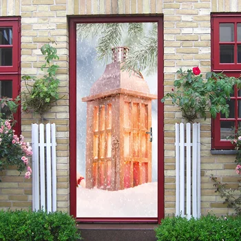 77x200cm Christmas Snow Landscape Door Sticker For Living Room Waterproof Chimney Home Decor Decal 3D Vinyl Adhesive Wallpaper
77x200cm Christmas Snow Landscape Door Sticker For Living Room Waterproof Chimney Home Decor Decal 3D Vinyl Adhesive Wallpaper