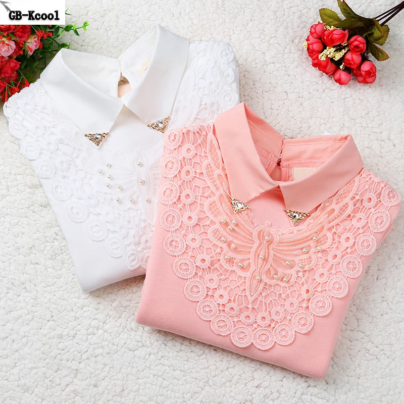 2017 Children's Bottoming Shirt Autumn Winter Big Girls Lace Tops Kid Fashion Cotton Long-sleeved Basic T-shirt Blouse shirt
2017 Children's Bottoming Shirt Autumn Winter Big Girls Lace Tops Kid Fashion Cotton Long-sleeved Basic T-shirt Blouse shirt