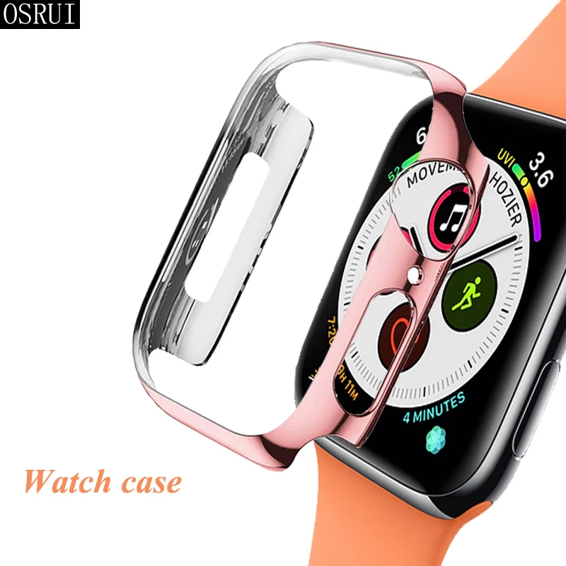 Screen Protective Cover Case For Apple Watch band 44mm 40mm iwatch 4 Shock Proof Shell Frame Protector for apple watch 4 band
Screen Protective Cover Case For Apple Watch band 44mm 40mm iwatch 4 Shock Proof Shell Frame Protector for apple watch 4 band